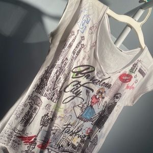 Barcelona City Chic T-shirt